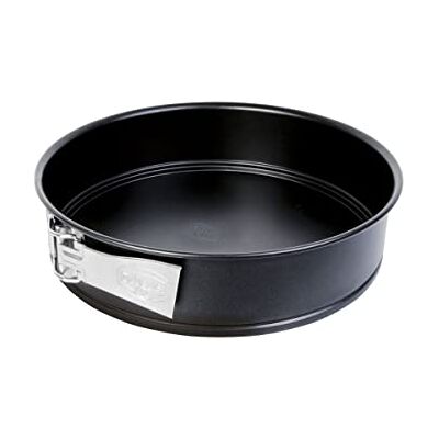 Dr. Oetker Dr Oetker springvorm, scharnier, cake, rond, gebak, roestvrij staal, zwart Eenvoudig uit de vorm halen, staal met Teflon Classic, ronde vorm 26 cm, voor taarten en cheesecakes, roestvrij staal Dr. Oetker Dr Oetker springvorm, scharnier, cake, rond, gebak, roestvrij staal, zwart Eenvoudig uit de vorm halen, staal met Teflon Classic, ronde vorm 26 cm, voor taarten en cheesecakes, roestvrij staal