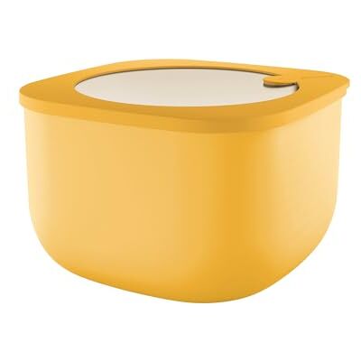 Guzzini Kitchen Active Design, STORE&MORE BIO, hoge luchtdichte containers voor koelkast/vriezer/magnetron (L) mangogeel, 19,5 x 19,5 x 12,3 cm 2800 cc 170724236 Guzzini Kitchen Active Design, STORE&MORE BIO, hoge luchtdichte containers voor koelkast/vriezer/magnetron (L) mangogeel, 19,5 x 19,5 x 12,3 cm 2800 cc 170724236