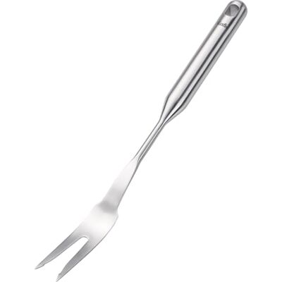 Fissler Essential Vleesvork van roestvrij staal met ophangoog, vaatwasmachinebestendig, 28 cm Fissler Essential Vleesvork van roestvrij staal met ophangoog, vaatwasmachinebestendig, 28 cm