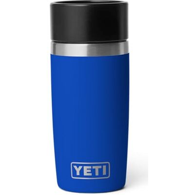YETI Rambler Travel Bottle, Vacuum Geïsoleerd Roestvrij Staal Koffiefles met Lekvrije Hotshot Commuter Cap, Royal Blue, 355 ml YETI Rambler Travel Bottle, Vacuum Geïsoleerd Roestvrij Staal Koffiefles met Lekvrije Hotshot Commuter Cap, Royal Blue, 355 ml