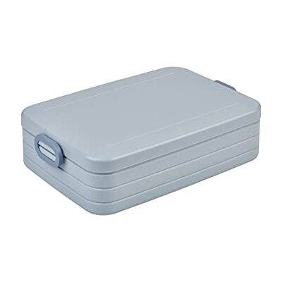 Mepal Take a Break Large Broodtrommel Lunchbox voor onderweg Voor 4 boterhammen of 8 sneetjes brood Vaatwasmachinebestendig 1500 ml Nordic Blue Mepal Take a Break Large Broodtrommel Lunchbox voor onderweg Voor 4 boterhammen of 8 sneetjes brood Vaatwasmachinebestendig 1500 ml Nordic Blue