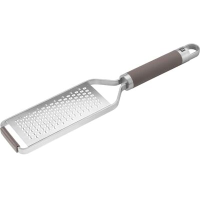 ZWILLING Pro rasp met bidirectionele rasptechnologie, roestvrij staal, beschermhoes, fijn raspoppervlak voor Parmezaanse kaas, nootmuskaat, kaas, knoflook 34 cm ZWILLING Pro rasp met bidirectionele rasptechnologie, roestvrij staal, beschermhoes, fijn raspoppervlak voor Parmezaanse kaas, nootmuskaat, kaas, knoflook 34 cm