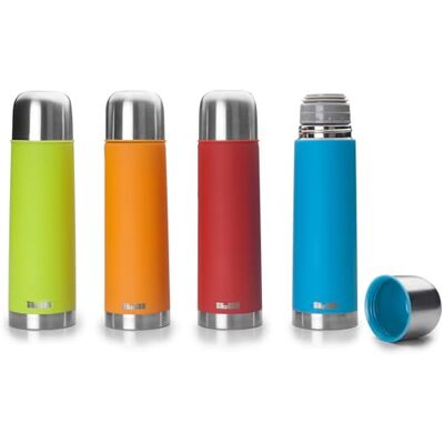 IBILI 753805C thermoskan, roestvrij staal, 24 x 7 x 7 cm, willekeurige kleur IBILI 753805C thermoskan, roestvrij staal, 24 x 7 x 7 cm, willekeurige kleur