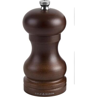 Cole & Mason Cole&Mason HB0445PHO Capstan zoutmolen, 120 mm, beuken Cole & Mason Cole&Mason HB0445PHO Capstan zoutmolen, 120 mm, beuken