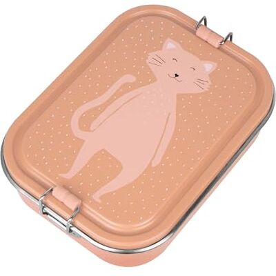 Trixie RVS Broodtrommel 1200 ml Mrs. Cat Trixie RVS Broodtrommel 1200 ml Mrs. Cat