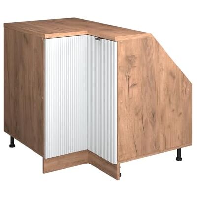 Vicco Keukenkast voor zolder R-Line wit geribbeld 75,6 cm 1 deur, 60 cm diep, voor vrije combinatie in modulaire keukensystemen Vicco Keukenkast voor zolder R-Line wit geribbeld 75,6 cm 1 deur, 60 cm diep, voor vrije combinatie in modulaire keukensystemen