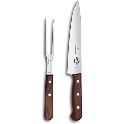 Victorinox Trancheer-set met Gabel, Ahorn mod., 2-delig, geschenkverpakking, bruin, 38,5 x 11 x 2,5 cm Victorinox Trancheer-set met Gabel, Ahorn mod., 2-delig, geschenkverpakking, bruin, 38,5 x 11 x 2,5 cm
