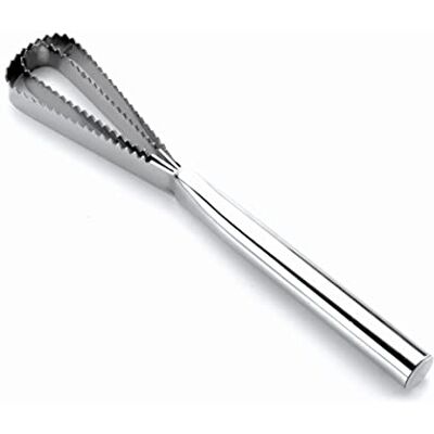 LACOR Visschubber van roestvrij staal, 27,5 cm, fds-011469, uniek LACOR Visschubber van roestvrij staal, 27,5 cm, fds-011469, uniek