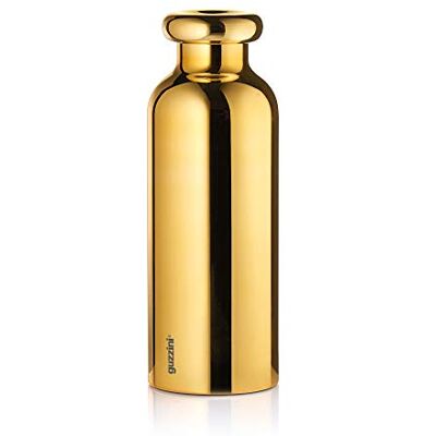 Guzzini On The Go, ENERGY, thermische reisfles goud, Ø 7,3 x h 21,2 cm 500 cc 11670017 Guzzini On The Go, ENERGY, thermische reisfles goud, Ø 7,3 x h 21,2 cm 500 cc 11670017