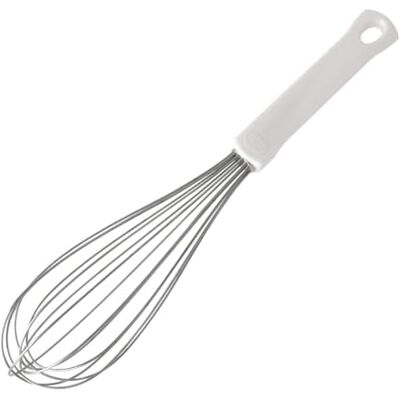 Dr. Oetker Garde 30 cm met roestvrijstalen mengdraden Hoogwaardige garde met fijnmazige bogen vaatwasmachinebestendig Hoeveelheid: 1 stuk Dr. Oetker Garde 30 cm met roestvrijstalen mengdraden Hoogwaardige garde met fijnmazige bogen vaatwasmachinebestendig Hoeveelheid: 1 stuk