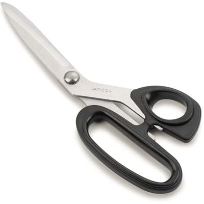 Arcos Prochef Keukenschaar roestvrij staal 210 mm ABS handvat schaar voor het snijden en scheiden van vlees en groenten zwart Arcos Prochef Keukenschaar roestvrij staal 210 mm ABS handvat schaar voor het snijden en scheiden van vlees en groenten zwart