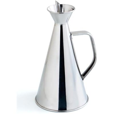 Quid Roestvrij stalen druppelolie 50Cl Renova, 3,18 liter, roestvrij staal, transparant Quid Roestvrij stalen druppelolie 50Cl Renova, 3,18 liter, roestvrij staal, transparant