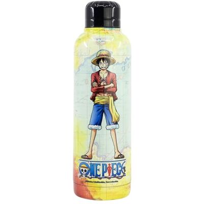 Stor One Piece Thermosfles, roestvrij staal, 515 ml, dubbelwandige fles voor warme en koude dranken, herbruikbaar, waterdicht Stor One Piece Thermosfles, roestvrij staal, 515 ml, dubbelwandige fles voor warme en koude dranken, herbruikbaar, waterdicht