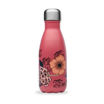 QWETCH Originals Drinkfles van roestvrij staal 260 ml Anemonen 24 uur koud en warm 12 uur thermosfles Lekvrij, BPA-vrij, herbruikbaar Perfect voor sport, QWETCH Originals Drinkfles van roestvrij staal 260 ml Anemonen 24 uur koud en warm 12 uur thermosfles Lekvrij, BPA-vrij, herbruikbaar Perfect voor sport,