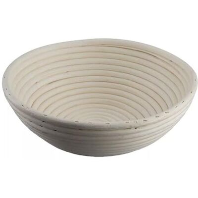 Zenker Ronde gistingsmand Ø 27 cm natuurlijke rotan gistingsmand voor zelfgemaakt brood levert zuurstof voor losse en luchtige broden, bruin Zenker Ronde gistingsmand Ø 27 cm natuurlijke rotan gistingsmand voor zelfgemaakt brood levert zuurstof voor losse en luchtige broden, bruin