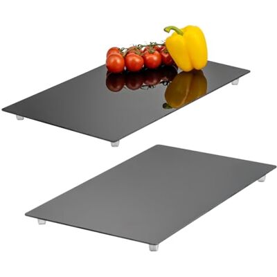 bremermann Set van 2 beschermplaten van veiligheidsglas, ca. 30 x 3 x 52 cm (b x h x d) bremermann Set van 2 beschermplaten van veiligheidsglas, ca. 30 x 3 x 52 cm (b x h x d)