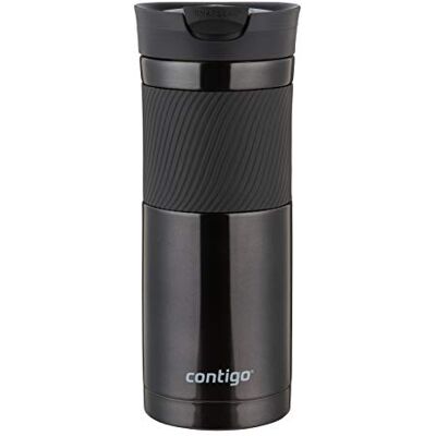 Contigo Huron Thermosbeker, van roestvrij staal, lekvrij, vaatwasmachinebestendig, met BPA-vrij deksel, 590 ml Contigo Huron Thermosbeker, van roestvrij staal, lekvrij, vaatwasmachinebestendig, met BPA-vrij deksel, 590 ml