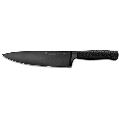Wusthof WÜSTHOF Performer koksmes 20 cm, zwart, zilver Wusthof WÜSTHOF Performer koksmes 20 cm, zwart, zilver