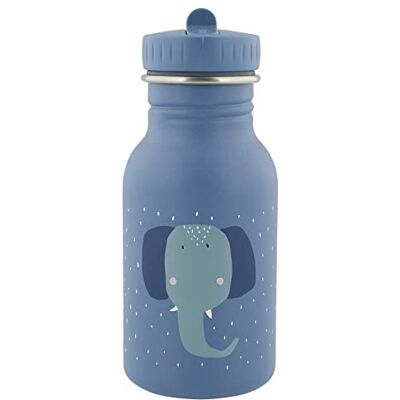 Trixie Kinderdrinkfles van roestvrij staal, olifantenmotief, 350 ml Trixie Kinderdrinkfles van roestvrij staal, olifantenmotief, 350 ml