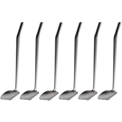 APS 75930 Elevate 6 stuks lepels roestvrij staal 18/8 (hoogglans gepolijst), totale lengte 13,5 cm, lepelgrootte 3 x 3,2 cm APS 75930 Elevate 6 stuks lepels roestvrij staal 18/8 (hoogglans gepolijst), totale lengte 13,5 cm, lepelgrootte 3 x 3,2 cm