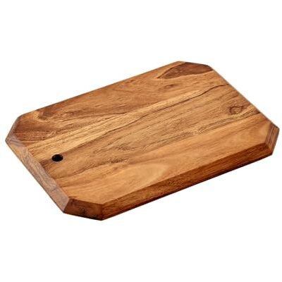 Kesper Snijplank, materiaal: acaciahout, afmetingen: 28x20x1,5cm, kleur: bruin 29150 Kesper Snijplank, materiaal: acaciahout, afmetingen: 28x20x1,5cm, kleur: bruin 29150
