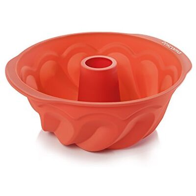 Tescoma 629412 Delicia SiliconPrime taartvorm hoog, 24 cm, rood Tescoma 629412 Delicia SiliconPrime taartvorm hoog, 24 cm, rood