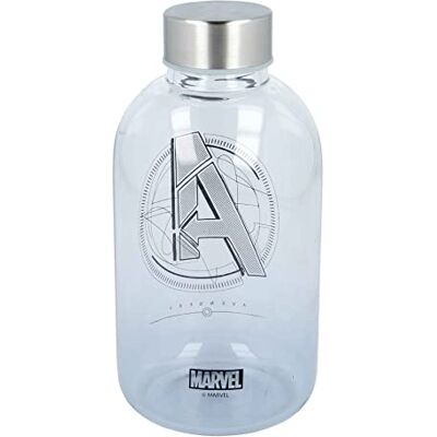 Stor Marvel Herbruikbare waterfles van borosilicaatglas, 620 ml, met luchtdicht deksel Stor Marvel Herbruikbare waterfles van borosilicaatglas, 620 ml, met luchtdicht deksel