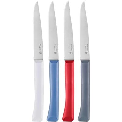 OPINEL Bon Appetit+ 1012384810 tafelmessenset, 4 kleuren, maat M, blauw OPINEL Bon Appetit+ 1012384810 tafelmessenset, 4 kleuren, maat M, blauw