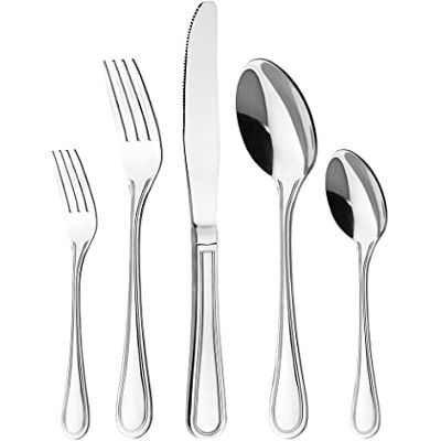 Otto Koning Frankfurt Tafelbestek, roestvrij staal, zilverkleurig, voor 6 personen Otto Koning Frankfurt Tafelbestek, roestvrij staal, zilverkleurig, voor 6 personen