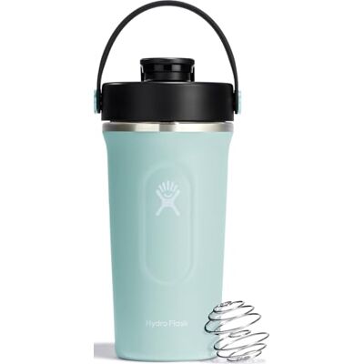Hydro Flask Geïsoleerde shaker van 709 ml voor eiwitshakes en supplementen Lekvrije schenktuit BPA-vrij Dauw Hydro Flask Geïsoleerde shaker van 709 ml voor eiwitshakes en supplementen Lekvrije schenktuit BPA-vrij Dauw