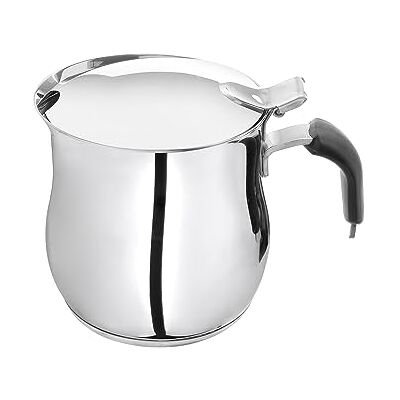 KASANOVA Theepot van staal, met deksel KASANOVA Theepot van staal, met deksel