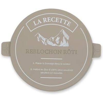 CÉCOA • Reblochon Gekookt • Siliconen met deksel • Fondant koken in de oven of magnetron • Vaatwasmachinebestendig • Duurzaam, praktisch en gemakkelijk te reinigen • Ideaal voor warme kaas CÉCOA • Reblochon Gekookt • Siliconen met deksel • Fondant koken in de oven of magnetron • Vaatwasmachinebestendig • Duurzaam, praktisch en gemakkelijk te reinigen • Ideaal voor warme kaas