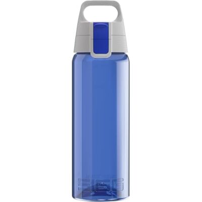Sigg Total Color Aqua-kolf waterbestendig en zonder giftige producten, lichte en zeer resistente tritaan plastic kolf, blauw, 0.6 liter Sigg Total Color Aqua-kolf waterbestendig en zonder giftige producten, lichte en zeer resistente tritaan plastic kolf, blauw, 0.6 liter
