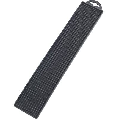 WENKO Afdruipmat Slim zwart, afdruiprek voor servies, zachte siliconen, 42 x 8 cm WENKO Afdruipmat Slim zwart, afdruiprek voor servies, zachte siliconen, 42 x 8 cm
