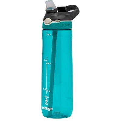 Contigo Cortland Autoseal Grote waterfles, 720 ml, BPA-vrij, lekvrije sportfles, ideaal voor school, fitnessstudio, fietsen en wandelen Contigo Cortland Autoseal Grote waterfles, 720 ml, BPA-vrij, lekvrije sportfles, ideaal voor school, fitnessstudio, fietsen en wandelen