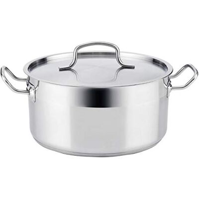 Quid Azzero Braadpan van roestvrij staal, 32 x 15,5 cm, voor alle inductiekookplaten Quid Azzero Braadpan van roestvrij staal, 32 x 15,5 cm, voor alle inductiekookplaten