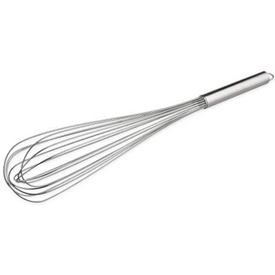 Thermohauser Garde (roestvrij staal) 55 cm lang met metalen handvat en ophanghaak met 16 gespen en roestvrijstalen handgreep Thermohauser Garde (roestvrij staal) 55 cm lang met metalen handvat en ophanghaak met 16 gespen en roestvrijstalen handgreep