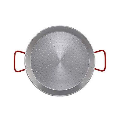 Metaltex Paella-pan van gepolijst staal, 2 porties, 26 cm Metaltex Paella-pan van gepolijst staal, 2 porties, 26 cm