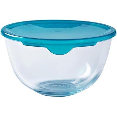 Pyrex Klassieke glazen kom met deksel, 14 cm, 0,5 l Pyrex Klassieke glazen kom met deksel, 14 cm, 0,5 l