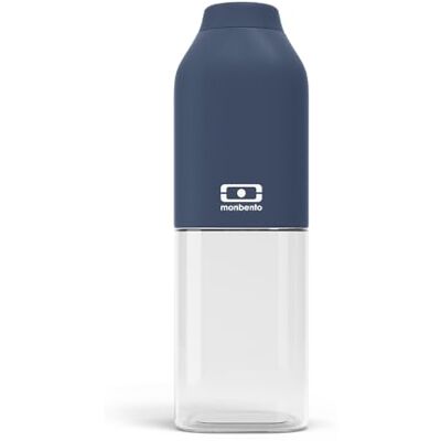 monbento MB Positive M Infinity Waterfles 500ml Compacte Luchtdichte Drinkfles Ideaal voor Kantoor, Sport, Picknick Bpa Vrij Geen afval Blauw monbento MB Positive M Infinity Waterfles 500ml Compacte Luchtdichte Drinkfles Ideaal voor Kantoor, Sport, Picknick Bpa Vrij Geen afval Blauw