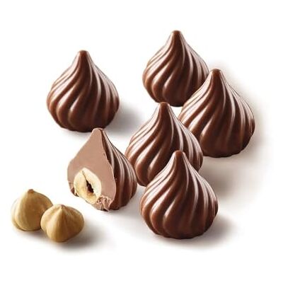 silikomart 22.147.77.0065 chocoladevorm vlam, siliconen, bruin, Eén maat silikomart 22.147.77.0065 chocoladevorm vlam, siliconen, bruin, Eén maat