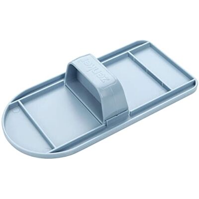 Zenker 683704 Taartstijltang, stijltang voor taartdecoratie, suikerpasta, kunststof, blauw, 16,5 x 8,4 cm Zenker 683704 Taartstijltang, stijltang voor taartdecoratie, suikerpasta, kunststof, blauw, 16,5 x 8,4 cm