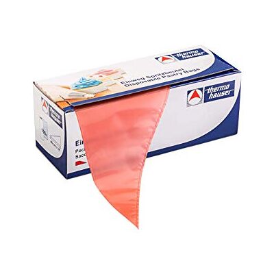 Thermohauser Wegwerpspuitzakken 8300048968 van polyethyleen, 46 x 23 x 0,0075 cm, 100 stuks, rood Thermohauser Wegwerpspuitzakken 8300048968 van polyethyleen, 46 x 23 x 0,0075 cm, 100 stuks, rood