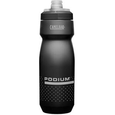 Camelbak Podium waterfles voor volwassenen, uniseks 001 zwart/grijs 710 ml Camelbak Podium waterfles voor volwassenen, uniseks 001 zwart/grijs 710 ml