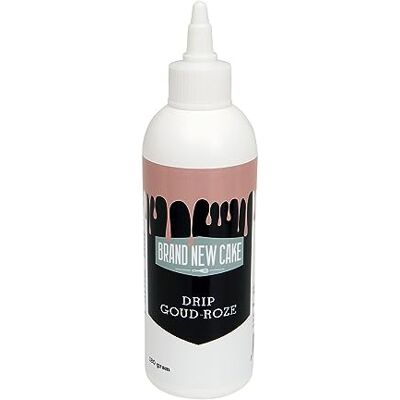 Brand New Cake BrandNewCake® Drip Taart, roségoud, 180 g, eenvoudige taartdecoratie, ideaal voor druppeltaart en creatief bakken Brand New Cake BrandNewCake® Drip Taart, roségoud, 180 g, eenvoudige taartdecoratie, ideaal voor druppeltaart en creatief bakken
