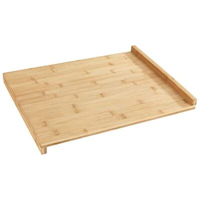 WENKO Snijplank met geleidingsrand, keukenplank met geleidingsliniaal, bruin WENKO Snijplank met geleidingsrand, keukenplank met geleidingsliniaal, bruin