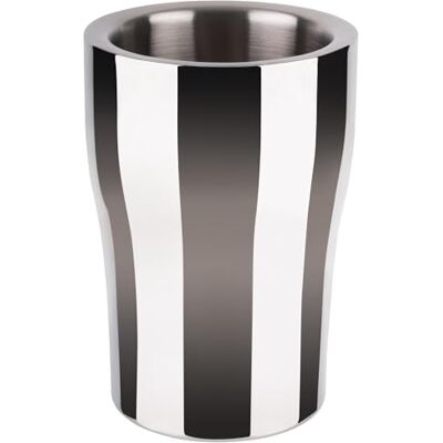 APS 36129 flessenkoeler, buitendiameter: 13 cm, binnendiameter 10 cm, dubbelwandig, roestvrij staal 18/8 APS 36129 flessenkoeler, buitendiameter: 13 cm, binnendiameter 10 cm, dubbelwandig, roestvrij staal 18/8
