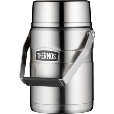 Thermos Voedselcontainer, mat roestvrij staal, 1,2 liter Thermos Voedselcontainer, mat roestvrij staal, 1,2 liter
