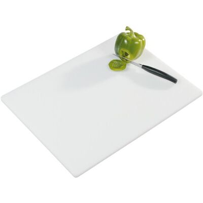 Kesper 30051 Snijplank van kunststof, 51 x 38 x 1,2 cm, wit Kesper 30051 Snijplank van kunststof, 51 x 38 x 1,2 cm, wit