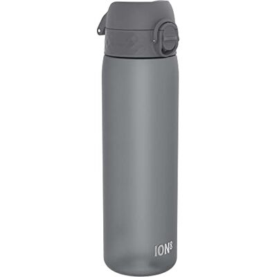 Ion8 Lekvrije dunne waterfles, BPA-vrij, grijs, 500 ml Ion8 Lekvrije dunne waterfles, BPA-vrij, grijs, 500 ml